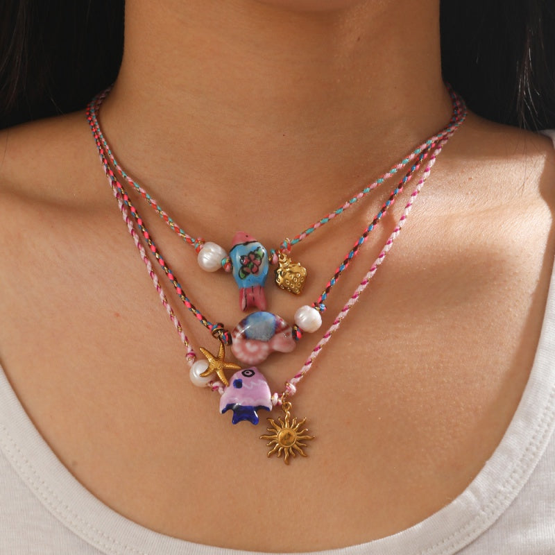 COLLARES Y PULSERAS ESMALTADOS
