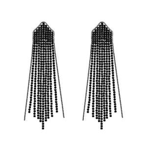 ARETES FLECOS NEGROS