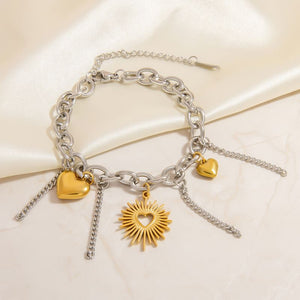 PULSERA DIJES CORAZONES