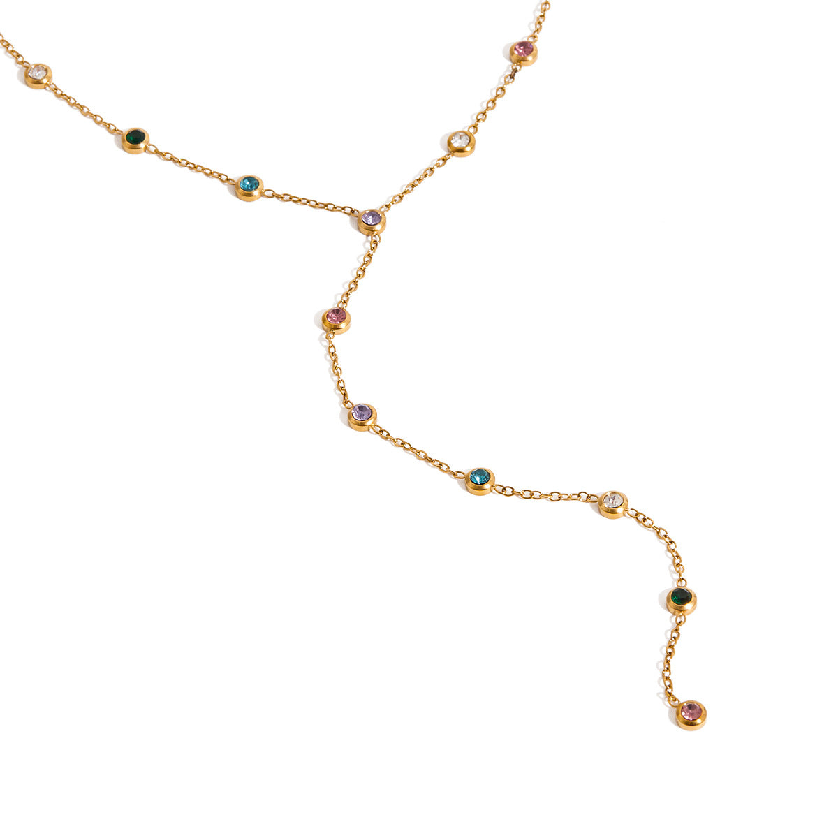 COLLAR LARGO CRISTALES