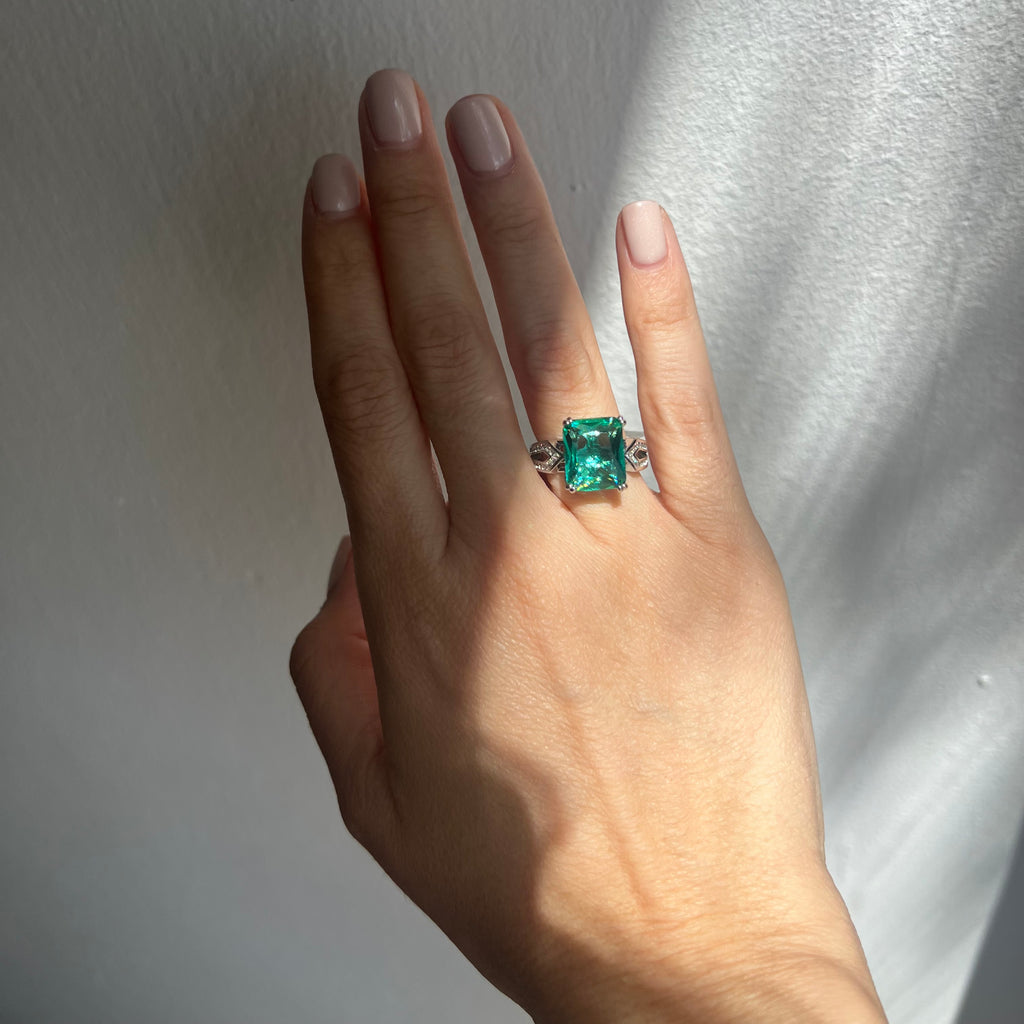 ANILLO PIEDRA AZUL